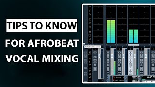 5 Vocals Tips for Every Afrobeat Vocal Mix