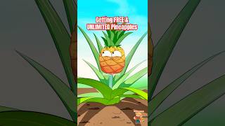 The Secret to Getting FREE, UNLIMITED Pineapples #pineapple #animation