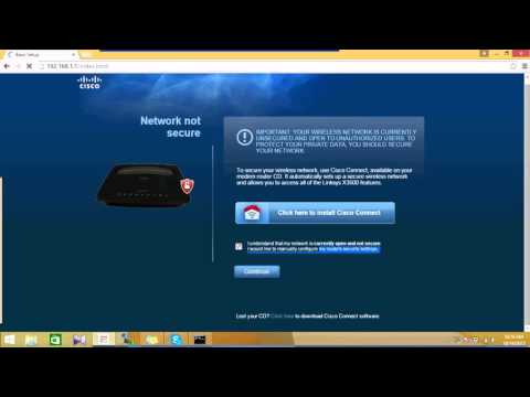Configure Cisco Linksys X3500 WiFi Router | How to configure Cisco Linksys Wifi Router