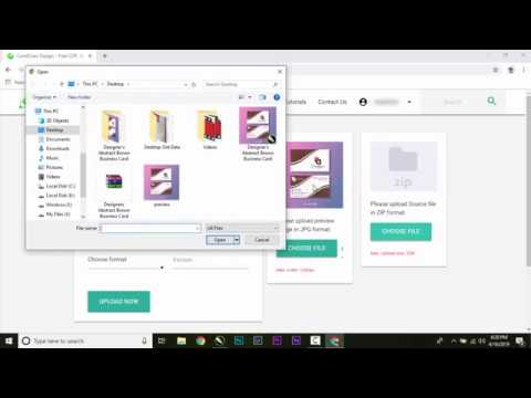How to Upload Design in coreldrawdesign.com