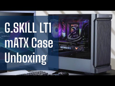 G.SKILL LT1 mATX PC Case Unboxing and Overview ($70 Budget Case)