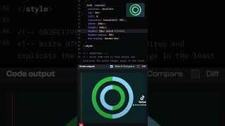 Cssbattle 11 #devskilllab #dsl  #cssbattle #html #css #htmlcss #csshtml #programming #coding #html5