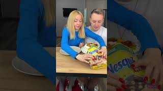 He didn’t expect such big pieces and thanked her with good present! 💝 #shorts