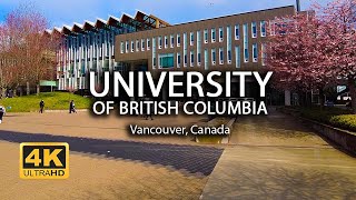 [4K] University of British Columbia, Canada | Walking Tour | Island Times