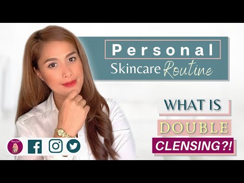 #skincareroutine #doubleClensing  #skincare WHAT IS DOUBLE CLENSING?! by | AshleeGufler
