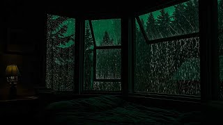 ⛈️ Sleep with Soft Rain Drops & Thunder - Rain on Window | Relaxing Sounds for Sleep, Focus & Study