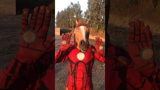 Iron Man Gets Pranked by Spider-Man! LOL Moments #shorts