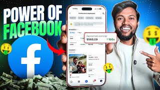 Power Of Facebook 🔥 Facebook Content Monetisation Ka Jalwa 🤑