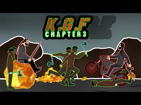 kgf movie animation rocky, adheera #kgf #animation #drawingcartoons2 #actionscene@NITanimation7244