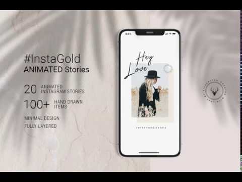 #InstaGold - Animated Instagram Story Templates