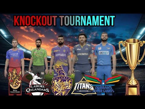 🔴Live: Lahore Qalandars vs Gujarat Titans - Knockout Tournament S1 Grand Finale