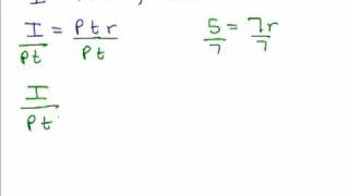 Solving Literal Equations Part 1