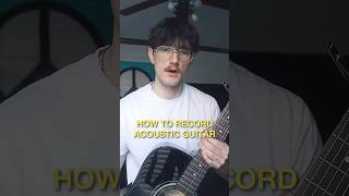 How to record acoustic guitar #musicproduction #guitarist #musician #musicproducer #bedroomproducer