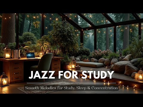 Cozy Night Jazz for Deep Study & Work Vibes ~ Relaxing Instrumental Jazz Lounge Music
