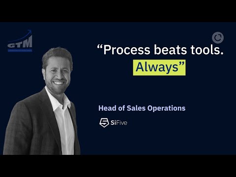 Building World-Class Sales Ops in in Semiconductors I Madhu Sudhan Head of Sales Ops I GTM show