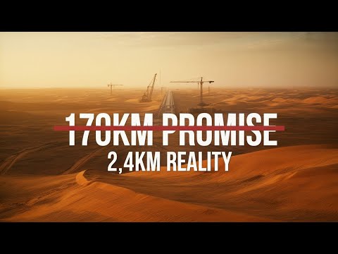 THE LINE NEOM: From 170km to 2.4km — How Saudi Arabia's $50 Billion Megaproject Collapsed