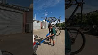 Albert's Design Tech and Engineering Project - Dad's new Bike Rack 👍😁