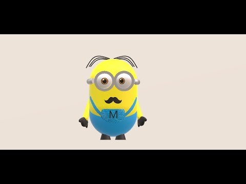 Windows 10 Paint 3D Tutorial 2 creating a minion
