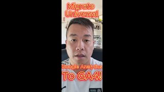Migrate Universal Google Analytics to GA4 (Google Analytics 4)
