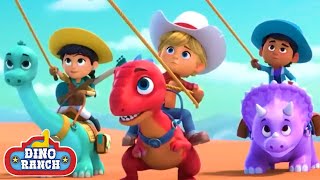 Dino Races, Mischief and more episodes! 🦖 | Dino Ranch | Cartoons For Kids