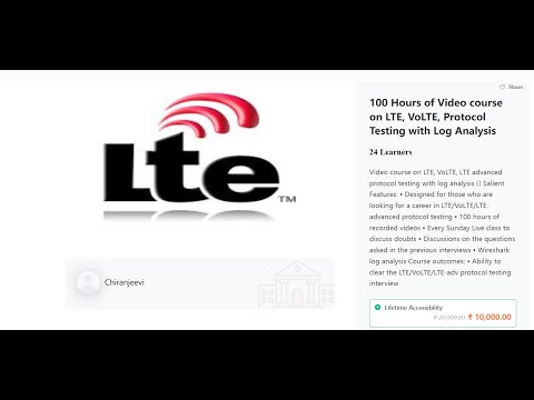 LTE Protocol Testing: Log analysis
