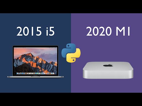 Python 3.10 Benchmarks - 2015 i5 MacBook Pro vs 2020 M1 Mac Mini