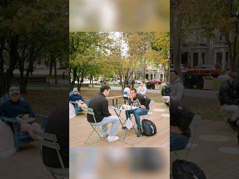 POV: you bring a VINTAGE film camera to a chess meet ♟️📸 (Street Photography)