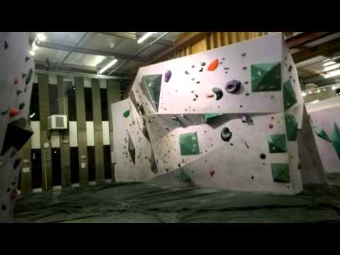 Quick tour of Seattle Bouldering Project