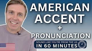 SOUND LIKE YOU'RE FROM THE US! 🇺🇸 1-Hour Deep-Dive into American Accent, Pronunciation, & Culture