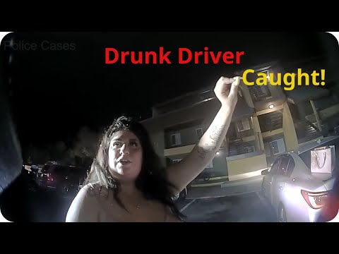 Intoxicated Driver's Reckless Escape Attempt #Police Cases #Police traffic stop