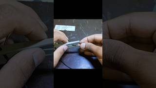 " Part- 2 Chaking Components with DIY Tweezers Clip! ⚡ #ElectronicsHack #experiment #diy 😎
