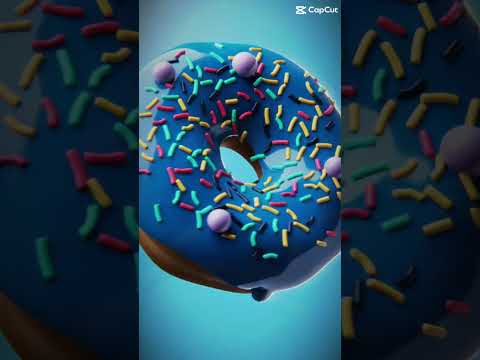 😩🍩 #blender #donut #blender3d #3danimation #blenderanimation