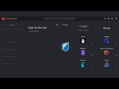 Server Tour 2024 - what services are on my server?