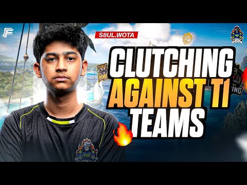 1v4 CLUTCHES😱 🚀 AGAINST T1 TEAMS (TG, GODL, NG) AND SOME TOURNAMENT HIGHLIGHTS 