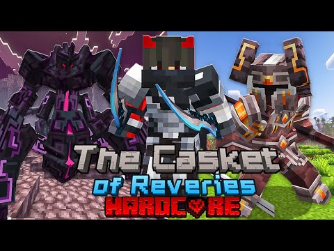 I Survived 100 Days And Became OP In Casket Of Reveries In Hardcore Minecraft!