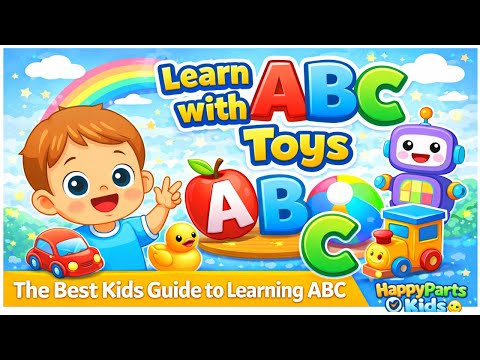 The Best Kids Guide to Learning ABC | Alphabet with Toys | Happy Parts Kids