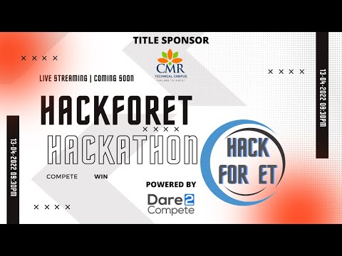 HackForET hackathon inauguration live  | CMR Technical Campus  | CodeChef CMRTC Chapter