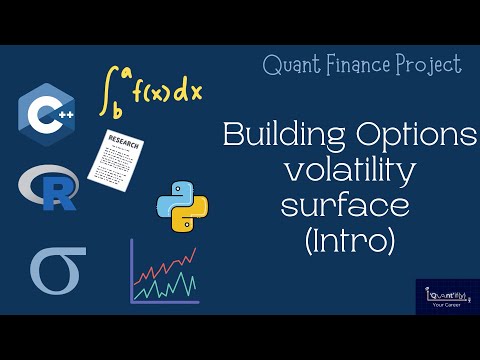 Quant Project (Intro) - Build an Options Volatility Surface (Python + Excel)