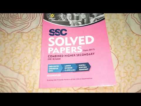 Best book for SSC CHSL (10+2)