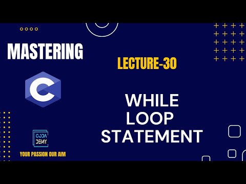 Mastering C :While Loop | @Codademy #cprogramming #bengali