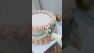 cakedecoration #cakedeco #shortsvideo #shorts2025 #shorts #cakedesign #cakedeco #buttercream #howto