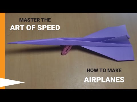 Epic Paper Plane Speed || Unleash Your Inner Pilot with this Easy DIY ||