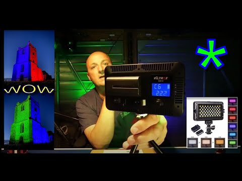 BUDGET Studio 980 Lumen rechargeable RGB portable lights -  under £50 ! Viltrox RB10