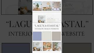 Laguna Coastal Website Template for Interior Designers | AGA Business Solutions