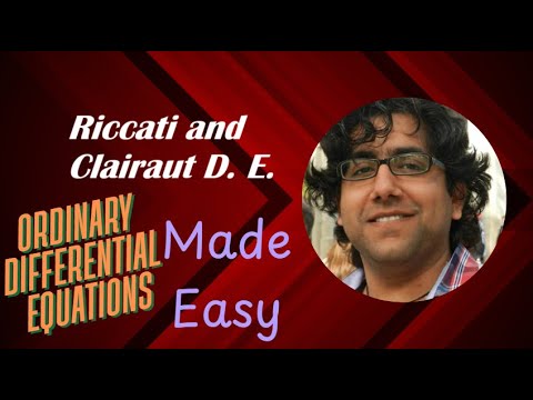 12-ODE_Riccati and Clairaut D. E.