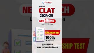 New batches for CLAT 2024 and CLAT 2025 | ClatPrep | Aspirants |