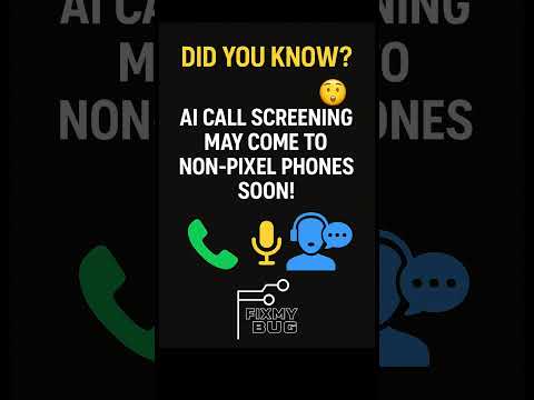 AI Call Screening Comes to All Android Phones! 🤯📞 #Shorts