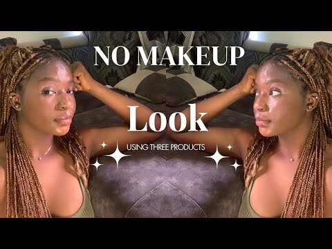HOW TO DO THE “NO MAKEUP” MAKEUP LOOK USING JUST THREE PRODUCTS 🥰 (MAKEUP TUTORIAL)