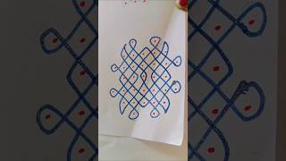 7*1Dot Rangoli designs for beginners#rangoli#rangolidesigns#rangoliforbeginners#shorts#diwalirangoli