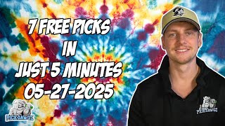 MLB, NBA, WNBA Best Bets for Today Picks & Predictions Tuesday 5/27/25 | 7 Picks in 5 Minutes